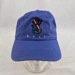 Oura Vibrant Blue Lizard Cap